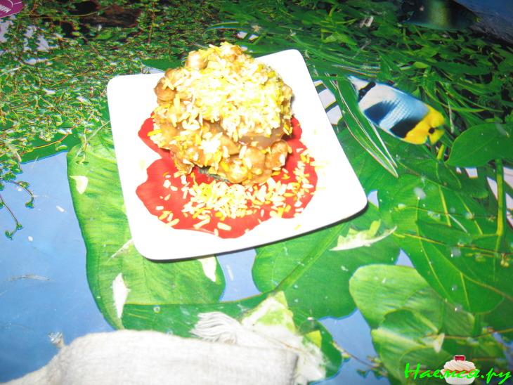 Пирожное из воздушной пшеницы