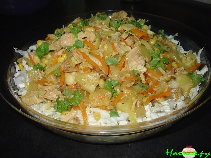 Салат в китайском стиле