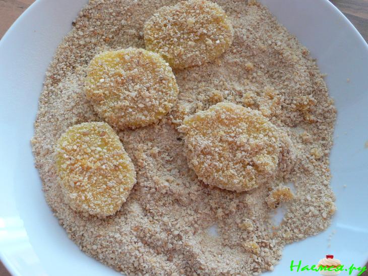 Картофель "Вкусняшка" (панированный в сухарях и пармезане)