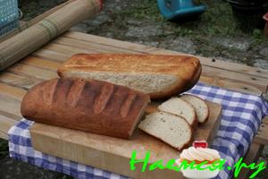 Домашний пшеничный хлеб