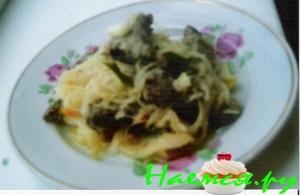 Телятинка с капустой квашенной Телятинка с капустой квашенной