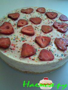 Торт с маскарпоне "Клубничка"