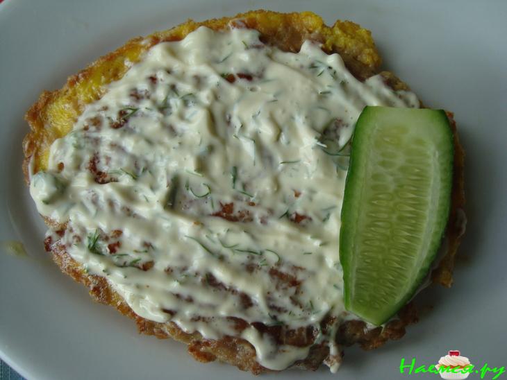 Бризоль с мясным фаршем