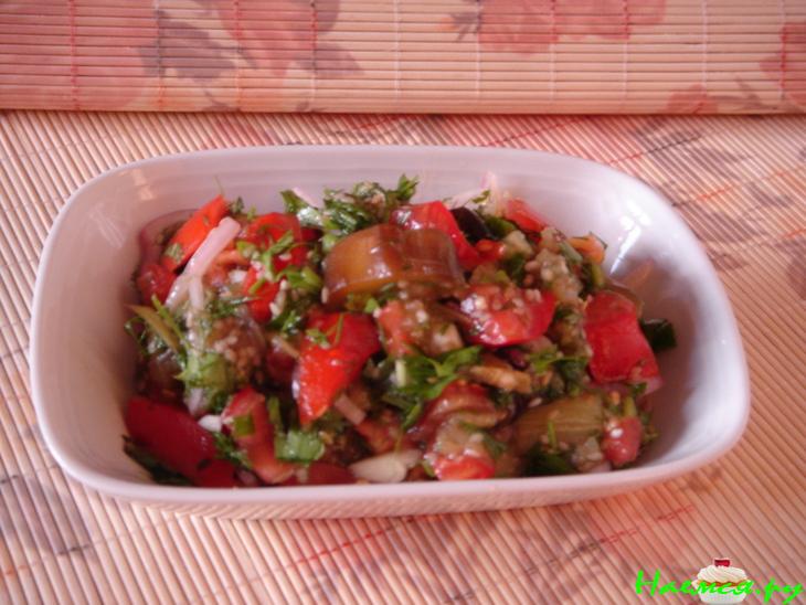 Салат из баклажанов "Восточный"