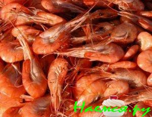 Креветки к пиву, вареные