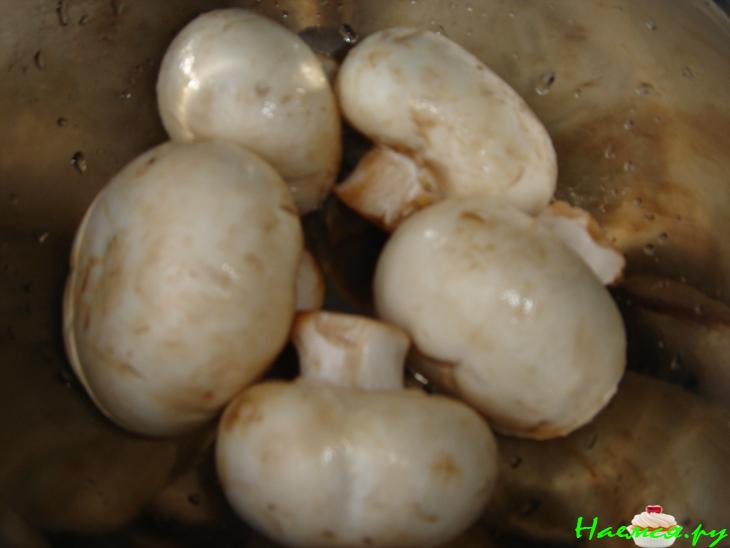 Сырно-грибной крем-суп