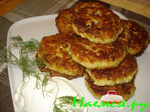 Котлеты из кабачков