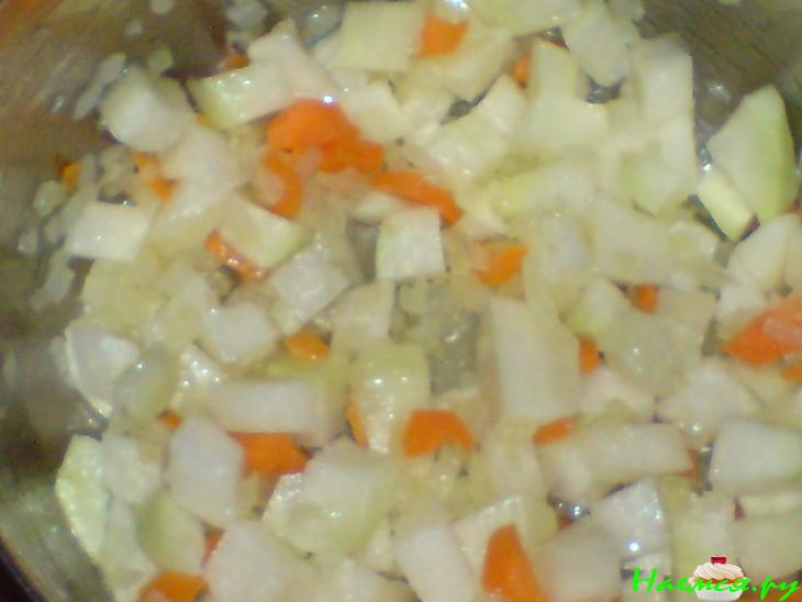 Крем-суп из кольраби