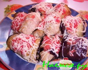 Баклажаны начинённые свиным фаршем