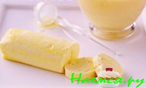 Десертное масло с бренди