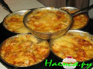 Жульен с кинзой