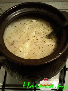 Сырный суп "Куриный бульончик"