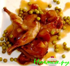 Перепёлки под соусом Перепёлки под соусом