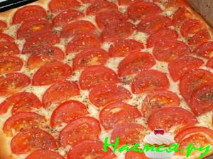 Фокачча со свежими томатами Фокачча со свежими томатами