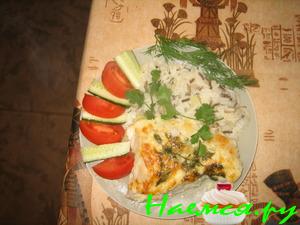 Рыбные конвертики с креветками Рыбные конвертики с креветками