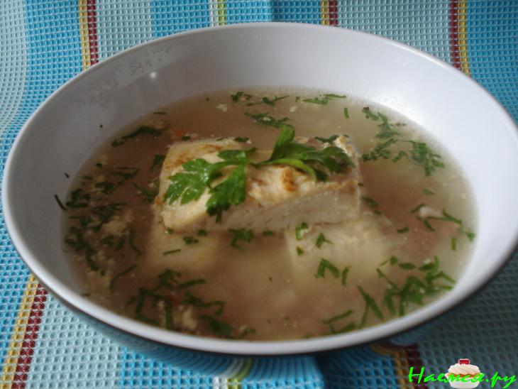 Суп рыбный с рисом