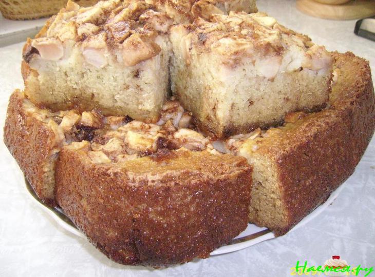 Манник с яблочками (без муки - вариант)
