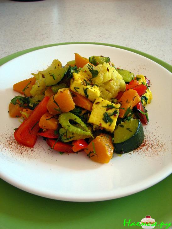 Сырное сабджи