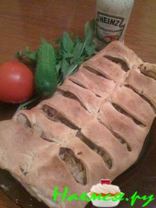 Рыбный пирог с филе телапии