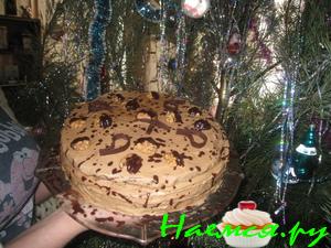 Торт "Любимый мамин" из 1 чайн.л. муки