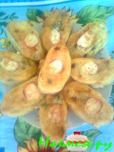 Вафельные рулетики