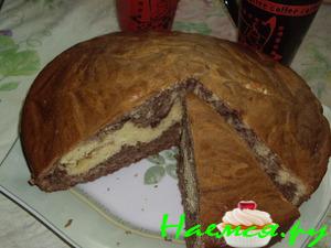 Пирог 'Зебра' (без изысков)