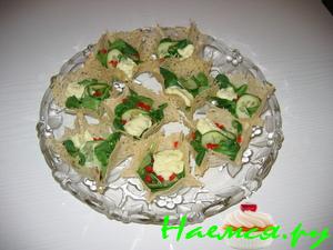 Сырные корзиночки с пармезаном