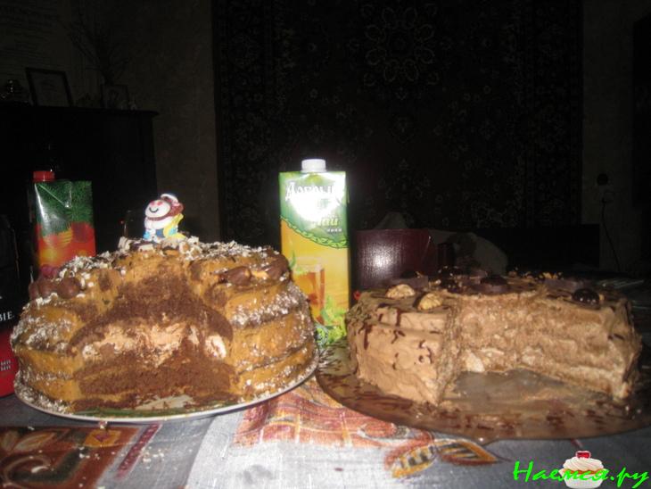 Торт "Любимый мамин" из 1 чайн.л. муки