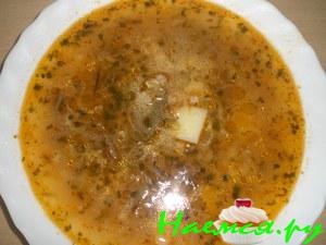 Рассольник с говядиной Рассольник с говядиной