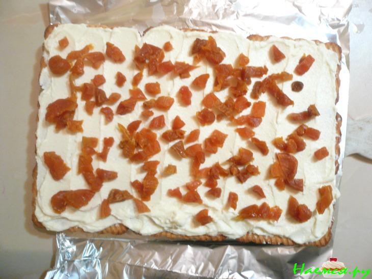 Торт "Шалаш" творожный