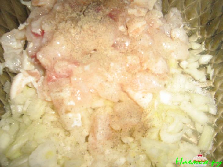 Манты с нежной, рыбной начинкой