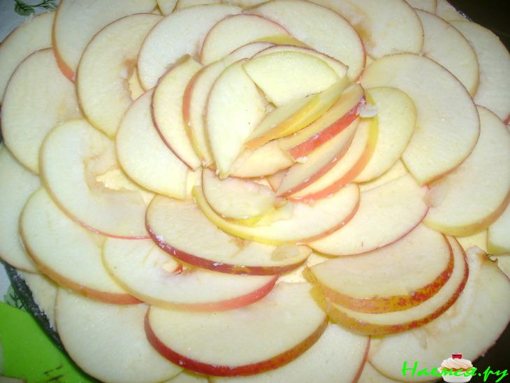 Яблочный пирог с апельсином и мартини Яблочный пирог с апельсином и мартини