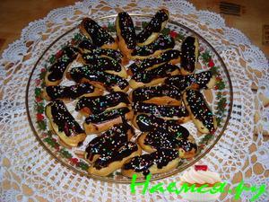 Эклерчики в глазури