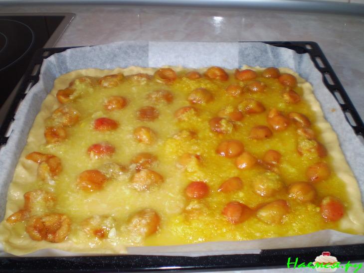 Ароматный пирог с лимоном и абрикосами Ароматный пирог с лимоном и абрикосами