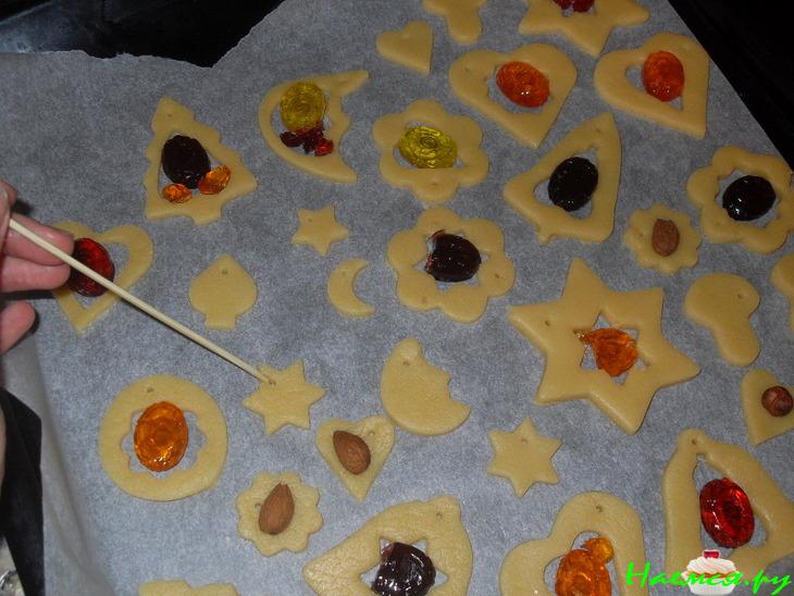 Печенье "На елочку" Печенье "На елочку"