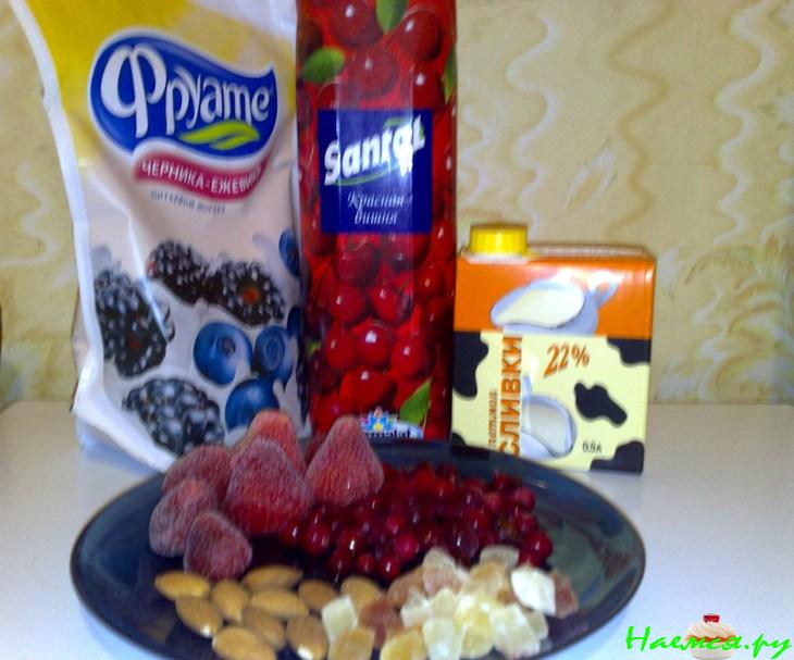 Орехово-фруктовый коктейль