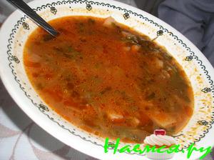 Борщ из рыбы