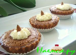 Кофейно-миндальные пирожные
