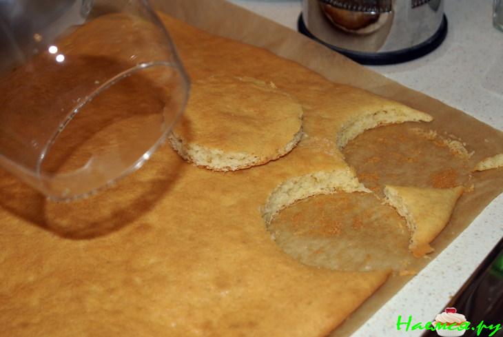 Пирожные со сливочно-творожным кремом Пирожные со сливочно-творожным кремом