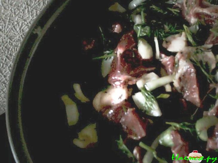 Баранина с орехами