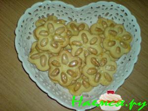 Печенье "Арахисовые цветочки"