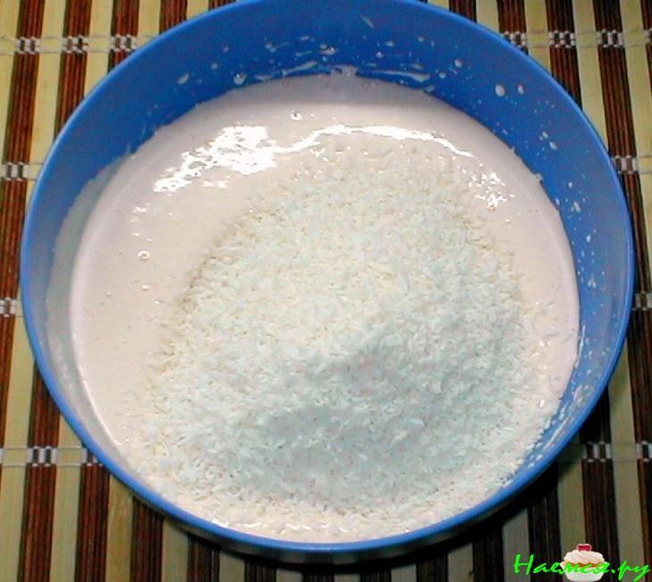 Кокосовые пирожные Кокосовые пирожные