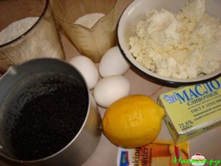 Творожный пирог с маком "Почём опиум для народа"