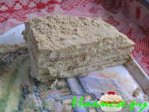 Торт творожный с кремом Торт творожный с кремом