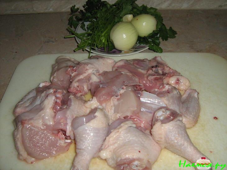 Курица с шафраном Курица с шафраном