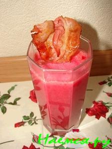 Суп-пюре из свеклы с яблоками "Для дружеской вечеринки"