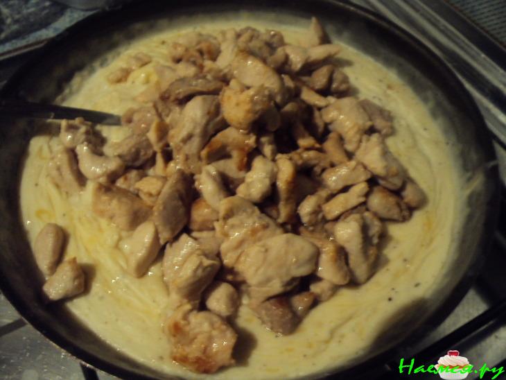 Французский пирог с курицей (Tourte au poulet) Французский пирог с курицей (Tourte au poulet)