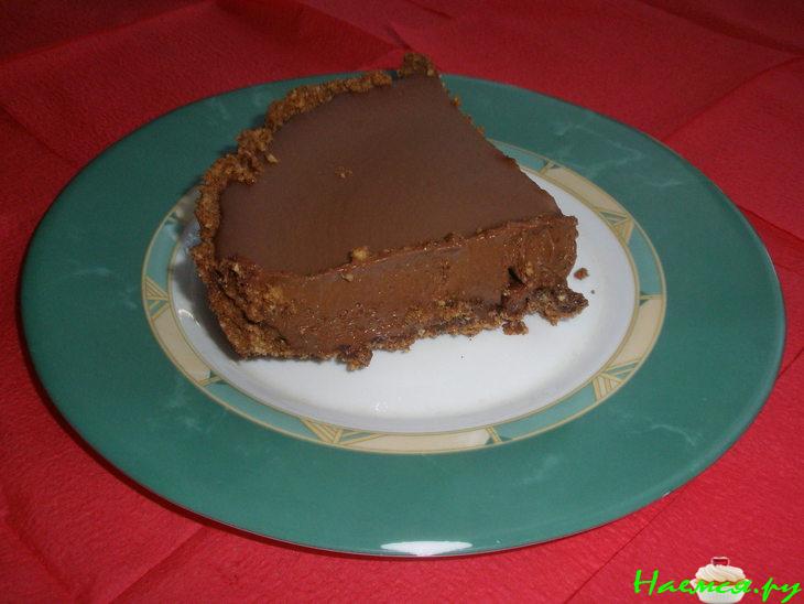 Шоколадный торт с кофейными куличиками из мороженного