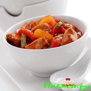 Свинина по-китайски с овощами