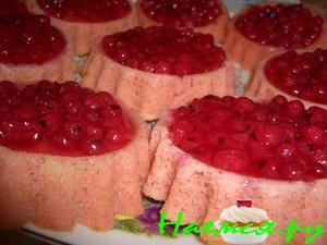 Бисквит "Розовый вечер"